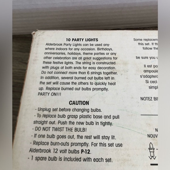 Vtg Alderbrook Blow Mold Fruit String Lights - Picture 15 of 16